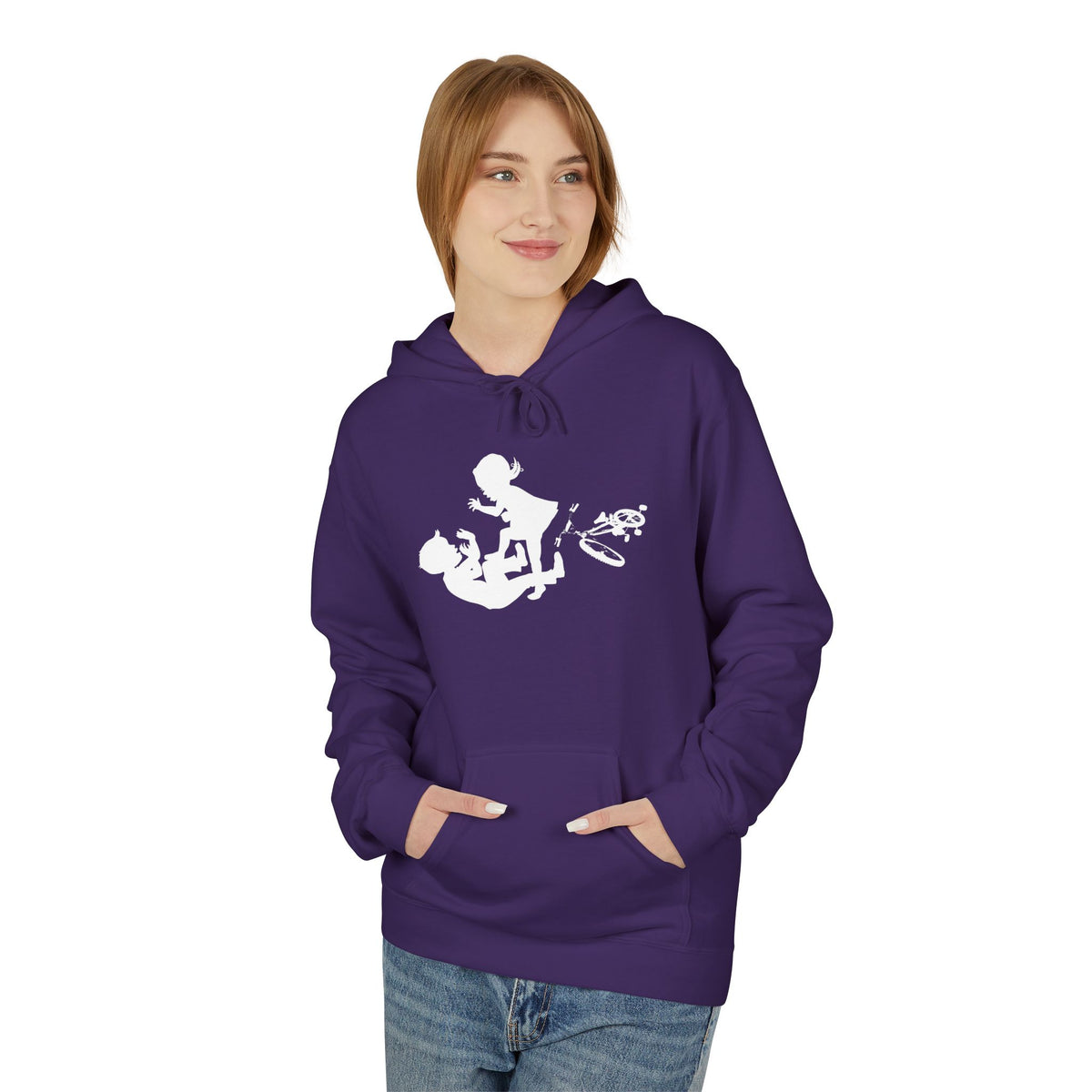 KICK ASS - Unisex Fleece Hoodie