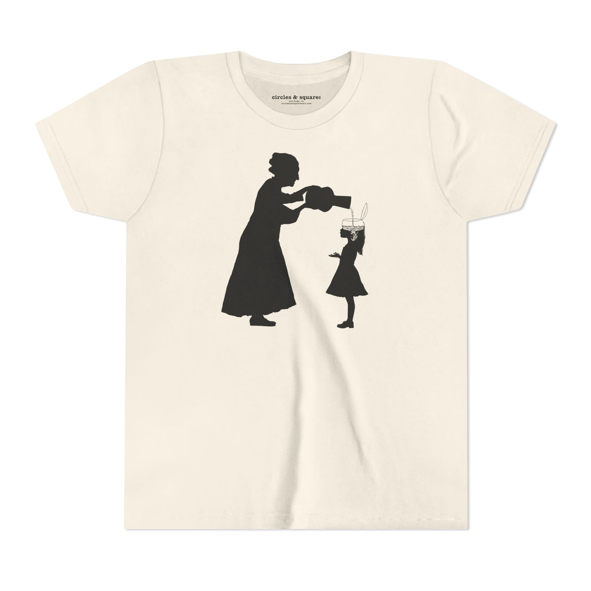 ALL THE GOOD STUFF - Grandmother and granddaughter - Unisex tee for kids - 4 colors