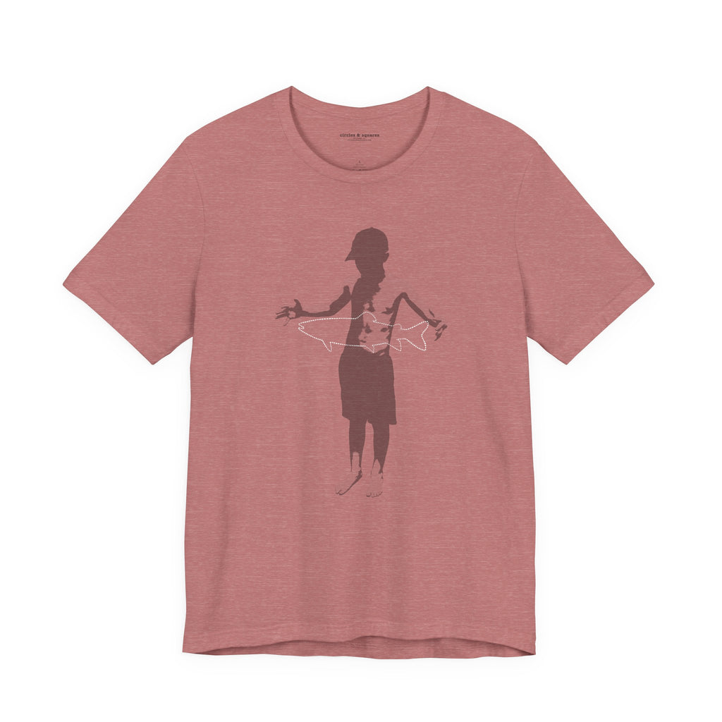 A FISH STORY - unisex tee for men and women