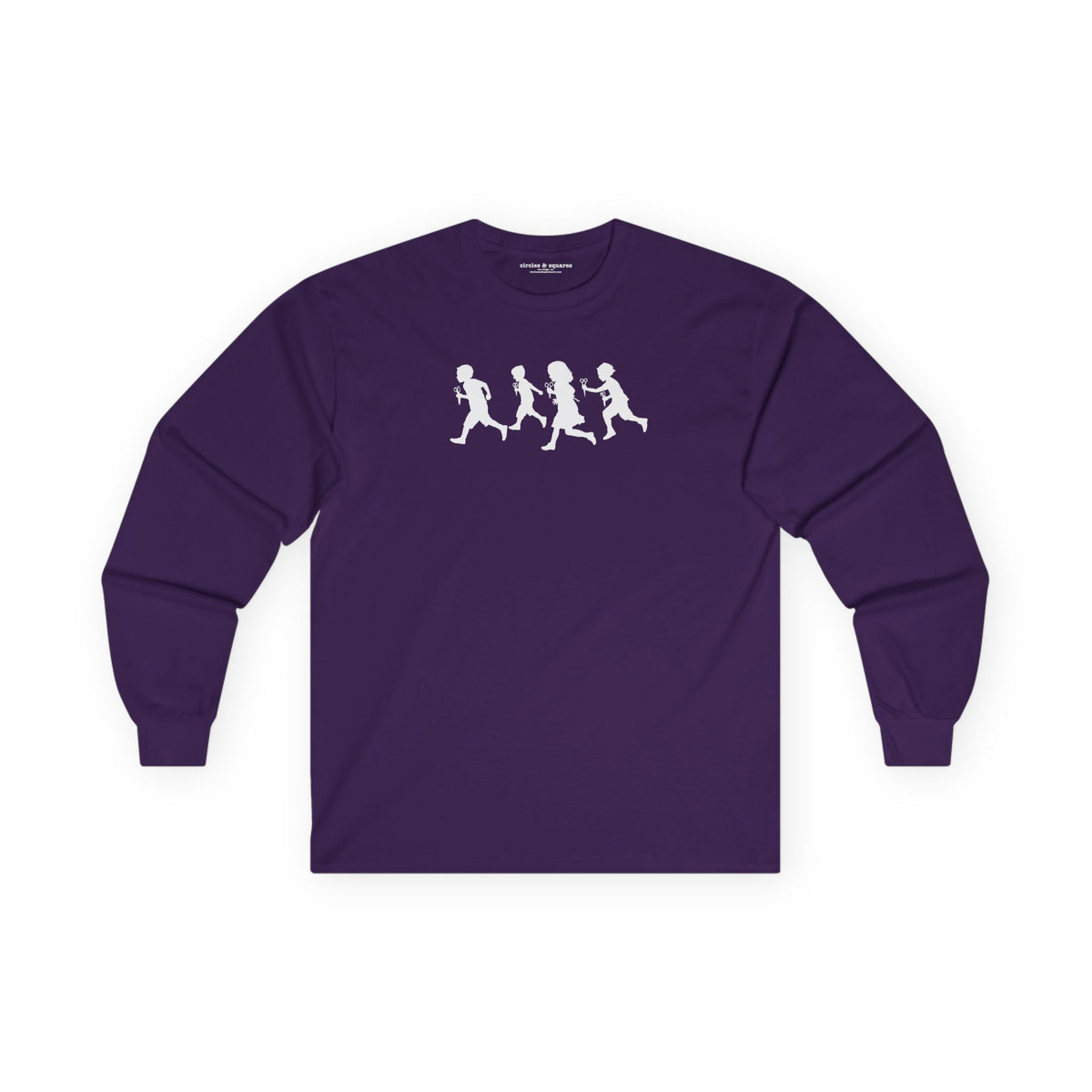 RUNNING WITH SCISSORS - long sleeve unisex tee for men and women