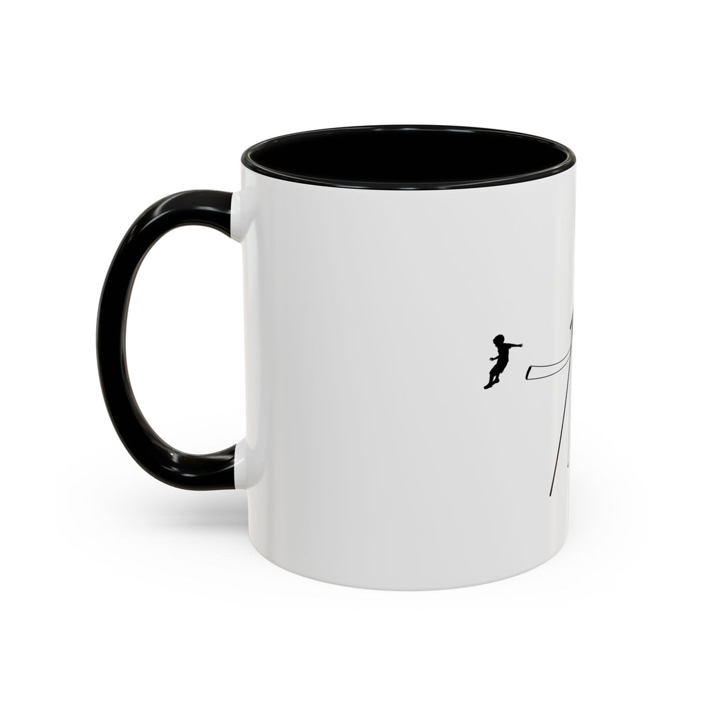 JUMP (boy) - Accent Coffee Mug (11oz)