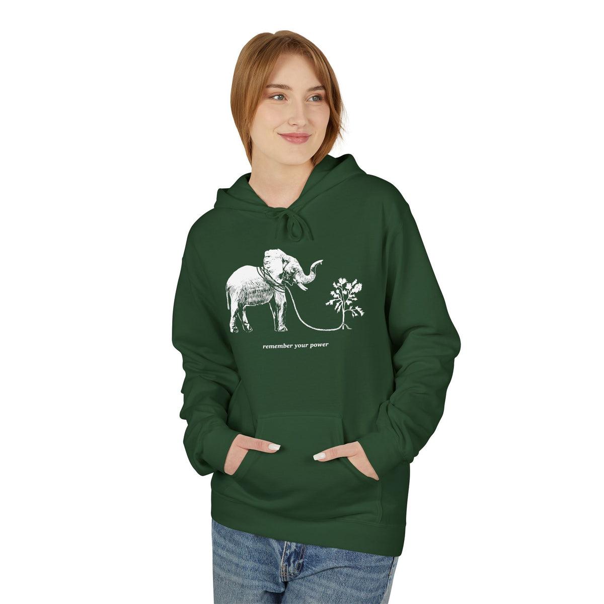 REMEMBER YOUR POWER - Unisex Fleece Hoodie - FREE SHIPPING