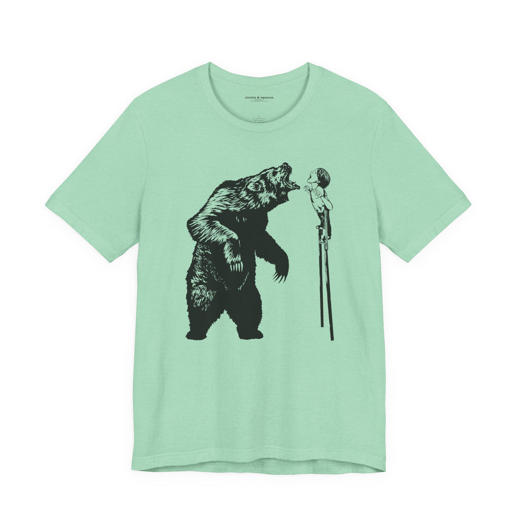 FIERCE ON STILTS - unisex tee for men and women