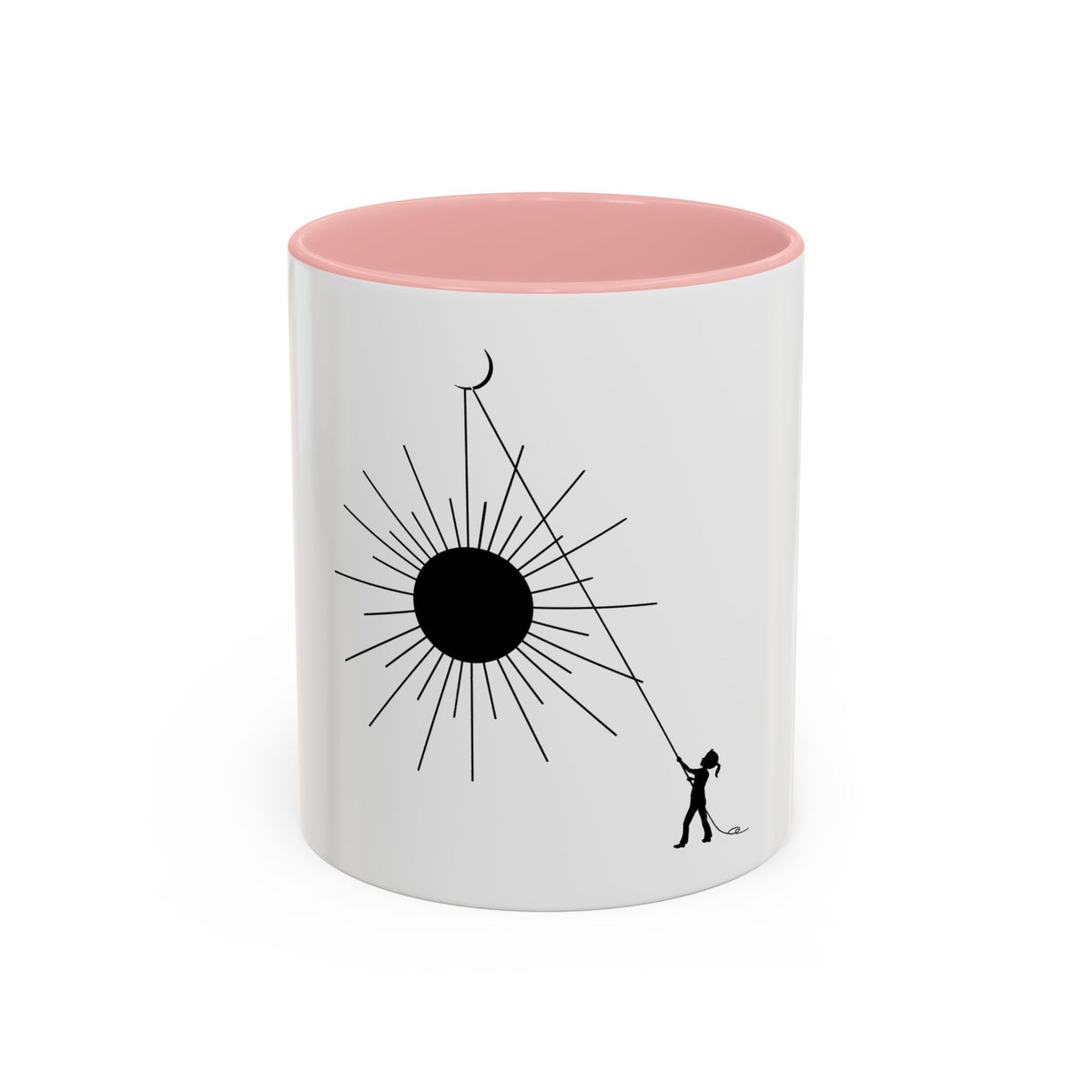 NEW DAY (girl) - Accent Coffee Mug (11oz)