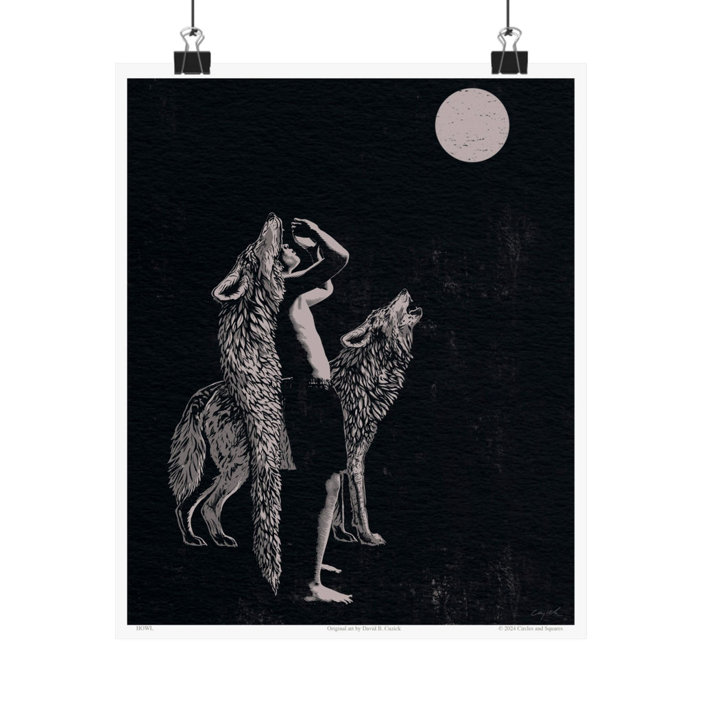 HOWL - poster - 3 sizes