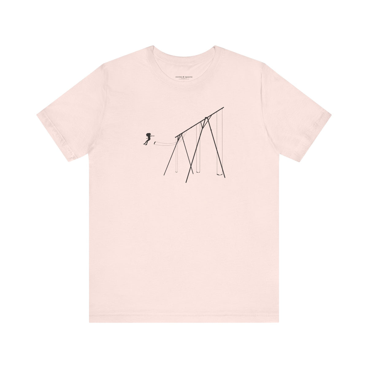 JUMP (girl) - Unisex tee for men and women