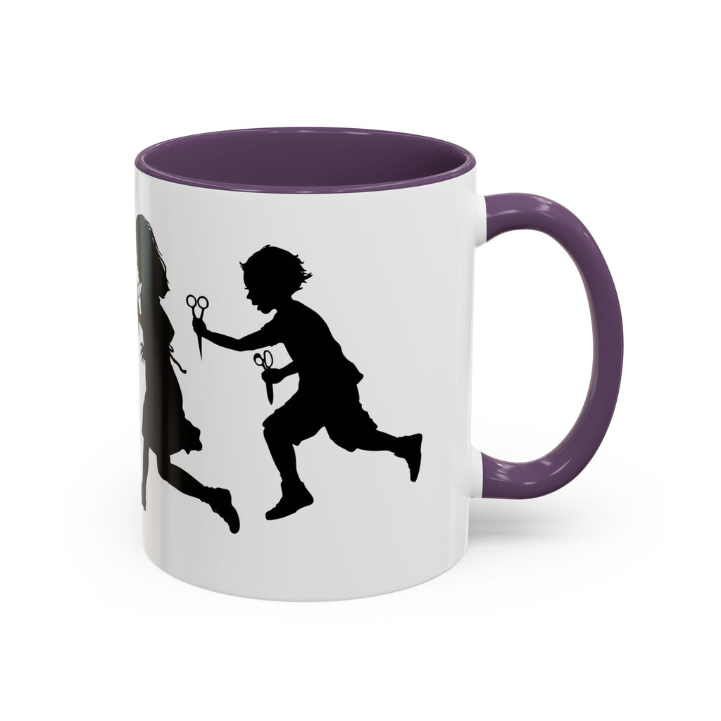 RUNNING WITH SCISSORS Accent Coffee Mug 11oz