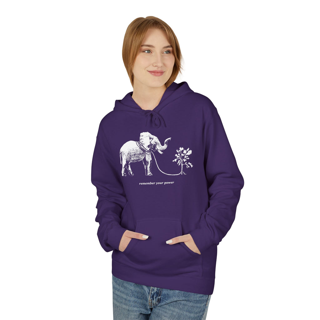 REMEMBER YOUR POWER - Unisex Fleece Hoodie - FREE SHIPPING