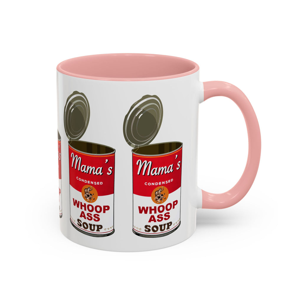 WHOOP ASS - Accent Coffee Mug (11oz)