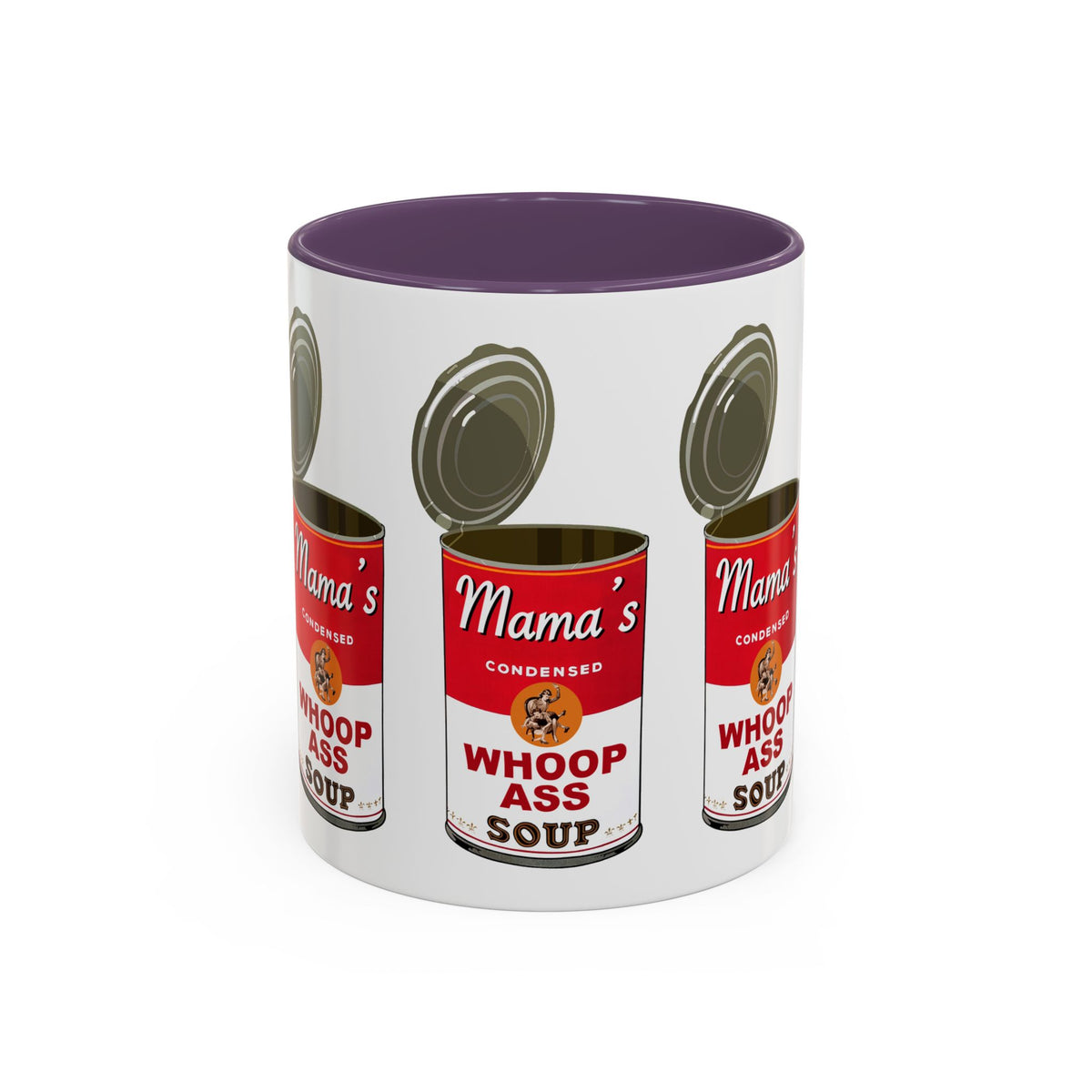 WHOOP ASS - Accent Coffee Mug (11oz)