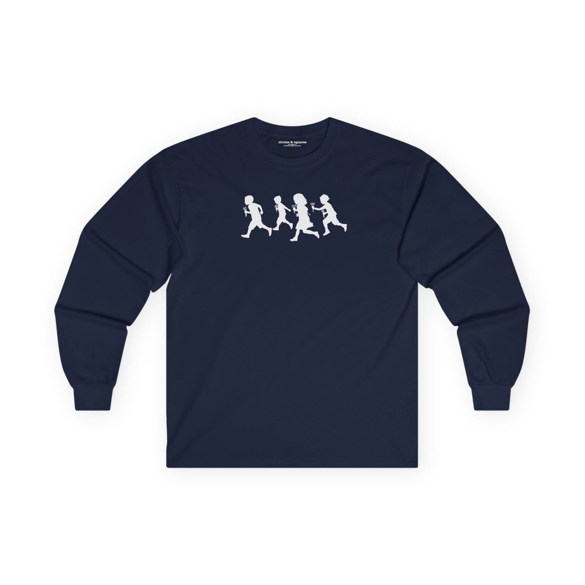 RUNNING WITH SCISSORS - long sleeve unisex tee for men and women