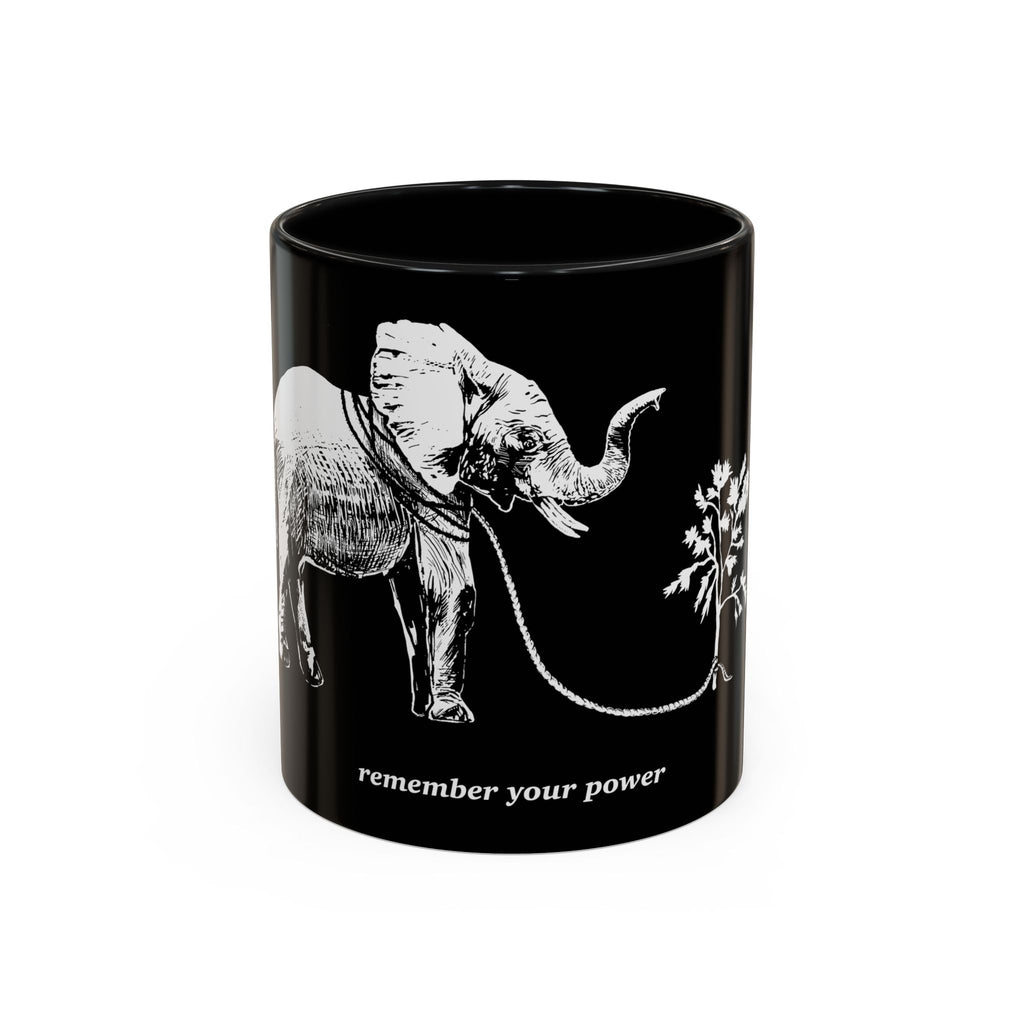 REMEMBER YOUR POWER - Accent Coffee Mug (11 oz)