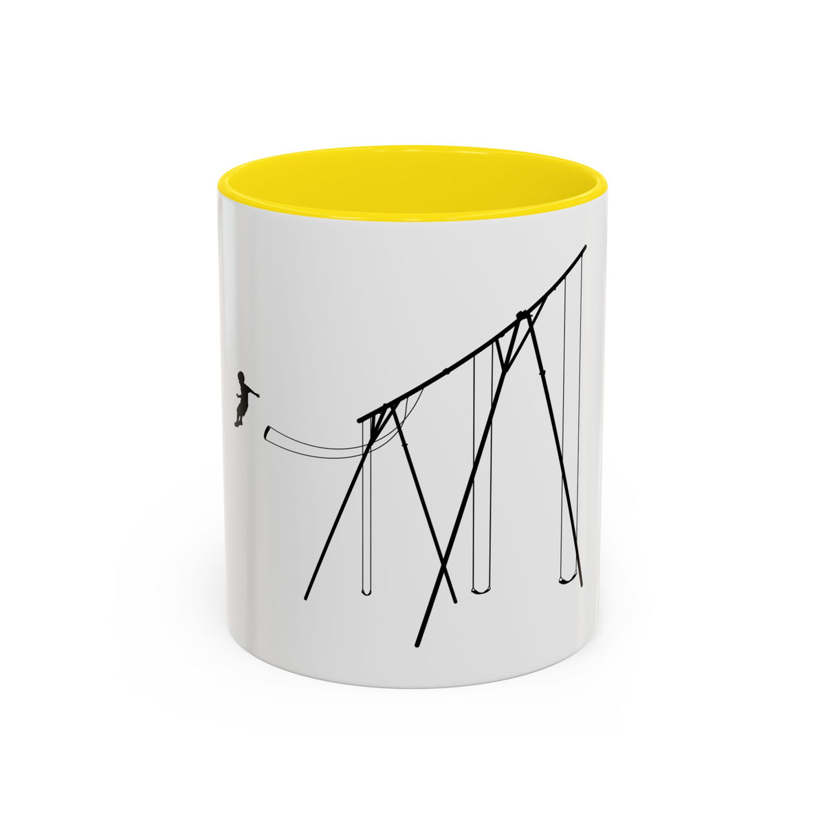 JUMP (boy) - Accent Coffee Mug (11oz)