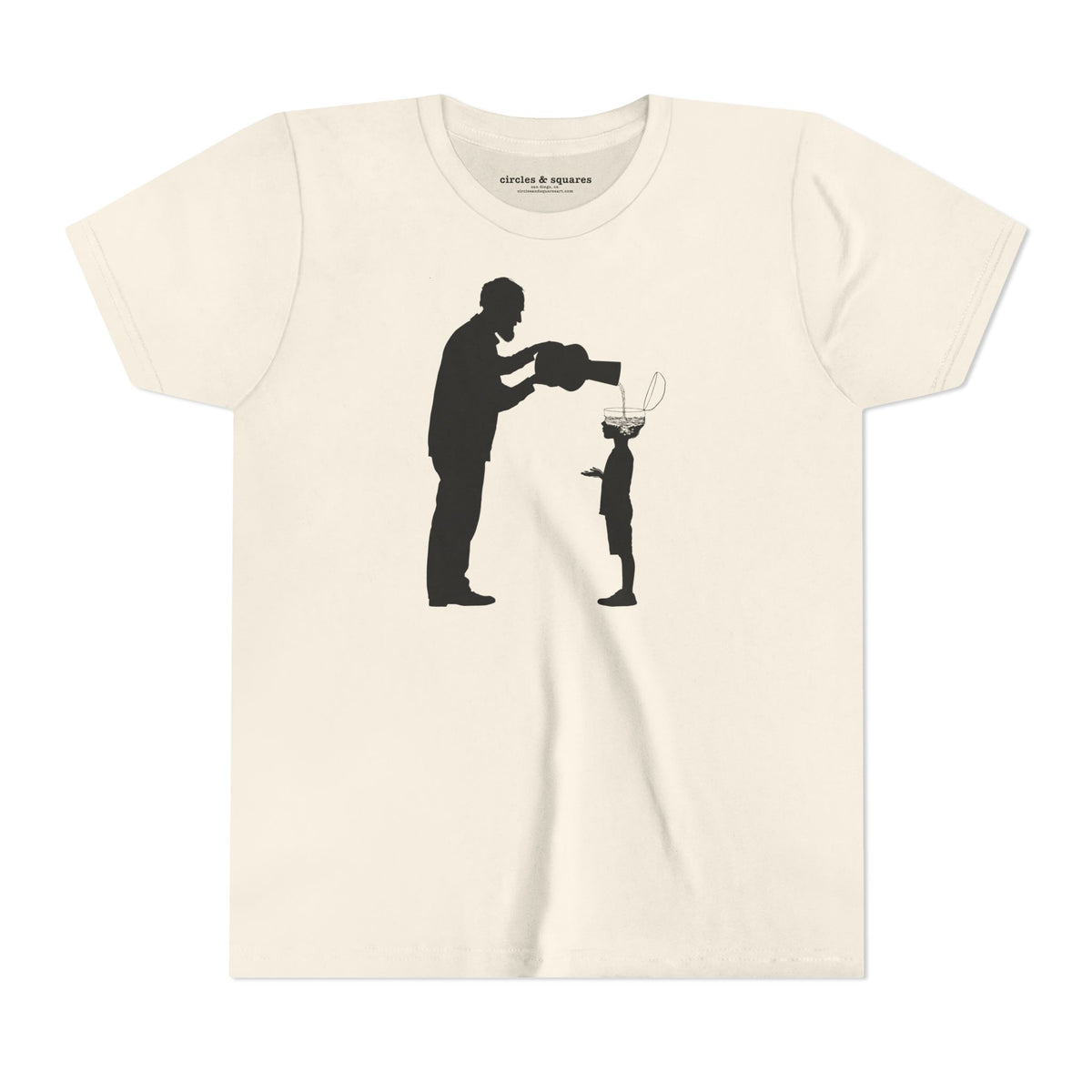 ALL THE GOOD STUFF - Grandfather and grandson - Unisex tee for kids - 4 colors