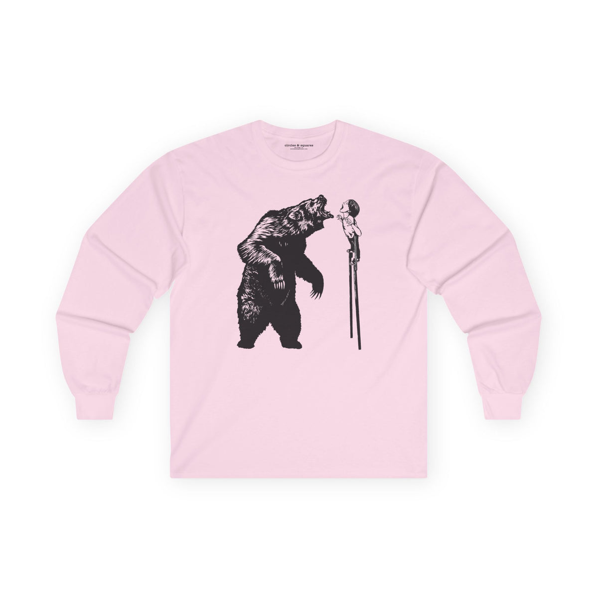FIERCE ON STILTS - long sleeve unisex tee for men and women