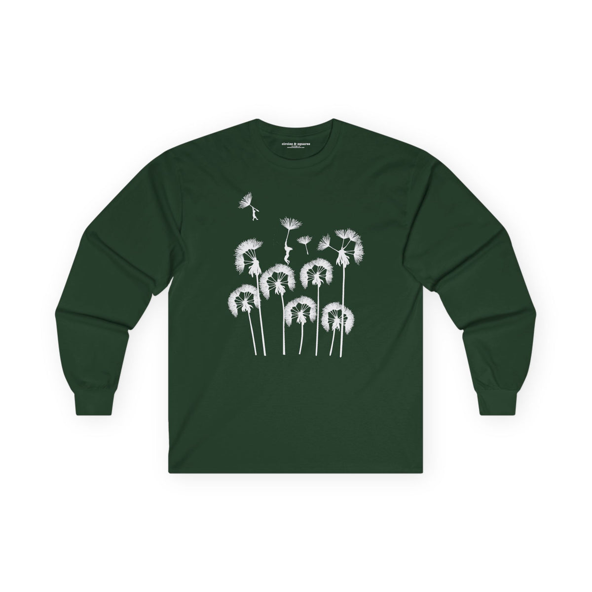 DANDELION DREAM - long sleeve unisex tee for men and women