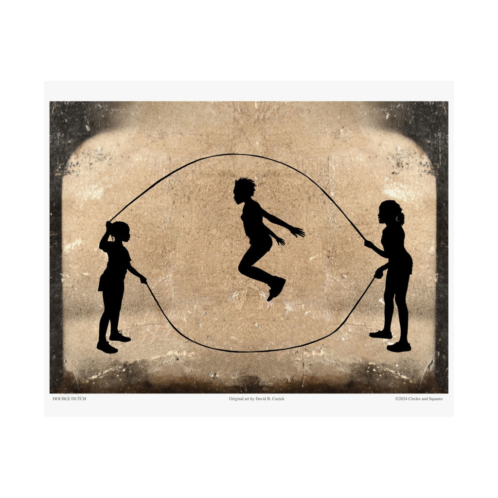 DOUBLE DUTCH - poster - 3 sizes