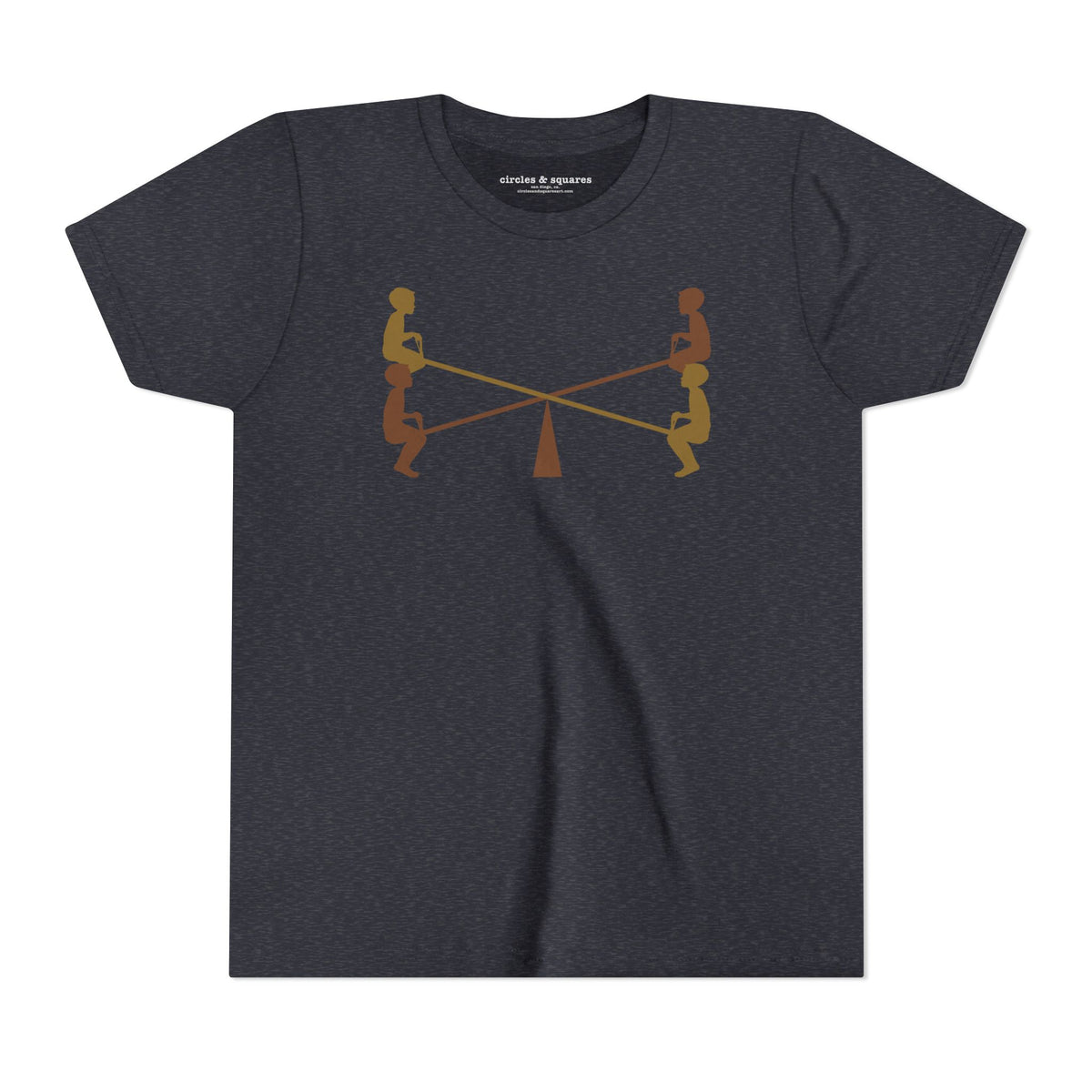 TEETER TOTTER - kids unisex tee - 3 colors