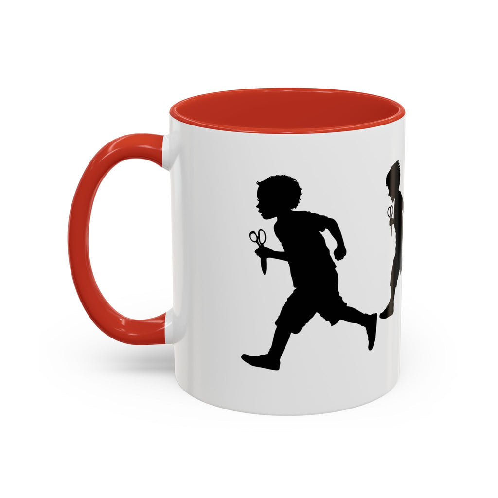 RUNNING WITH SCISSORS Accent Coffee Mug 11oz