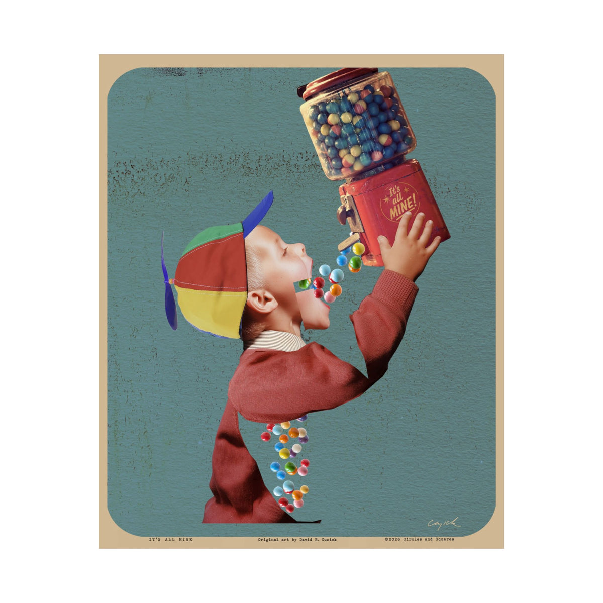 IT'S ALL MINE - poster - 3 sizes