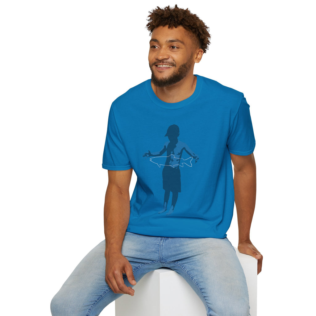 A FISH STORY - unisex tee for men and women