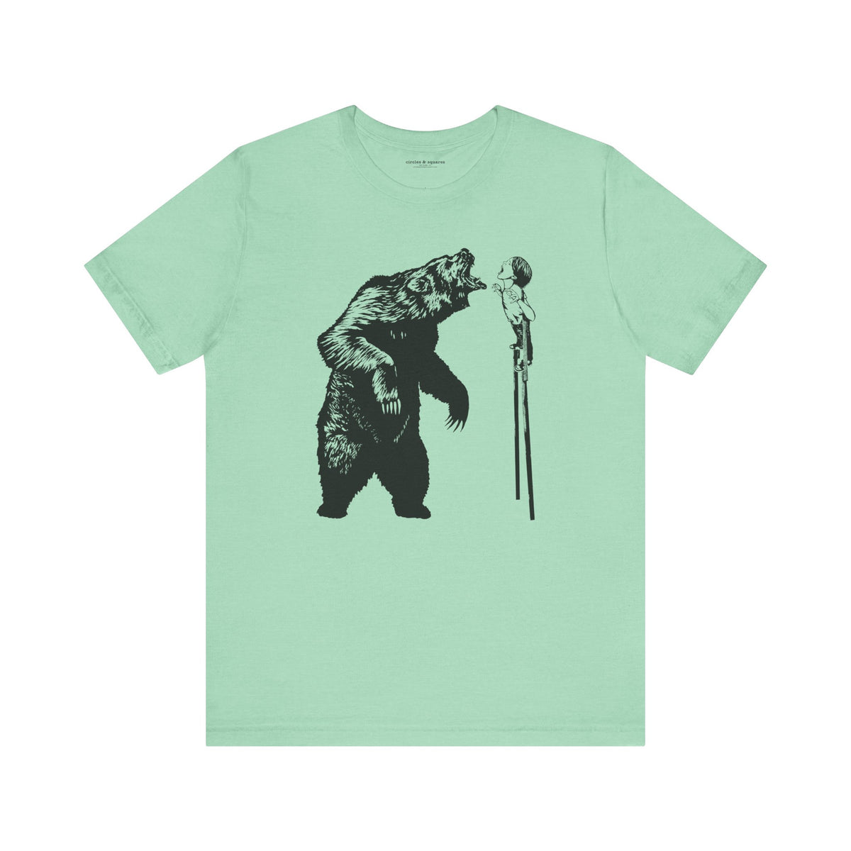 FIERCE ON STILTS - unisex tee for men and women