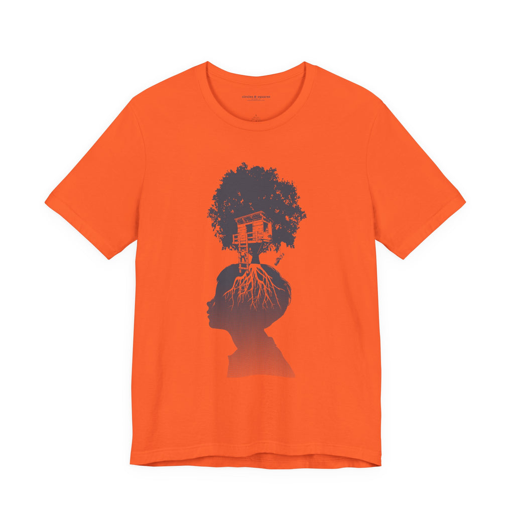 TREE HOUSE - Unisex tee for men and women