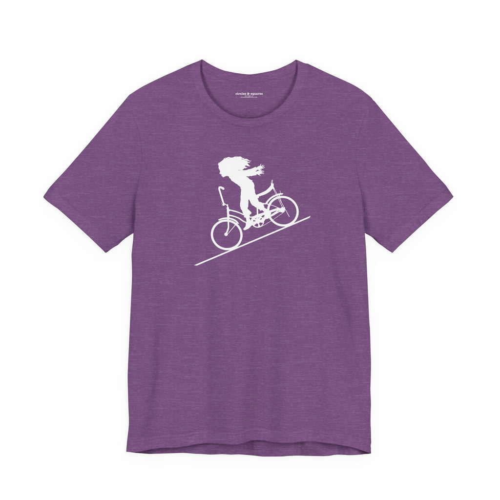FASTER FASTER (girl) - unisex tee for men and women