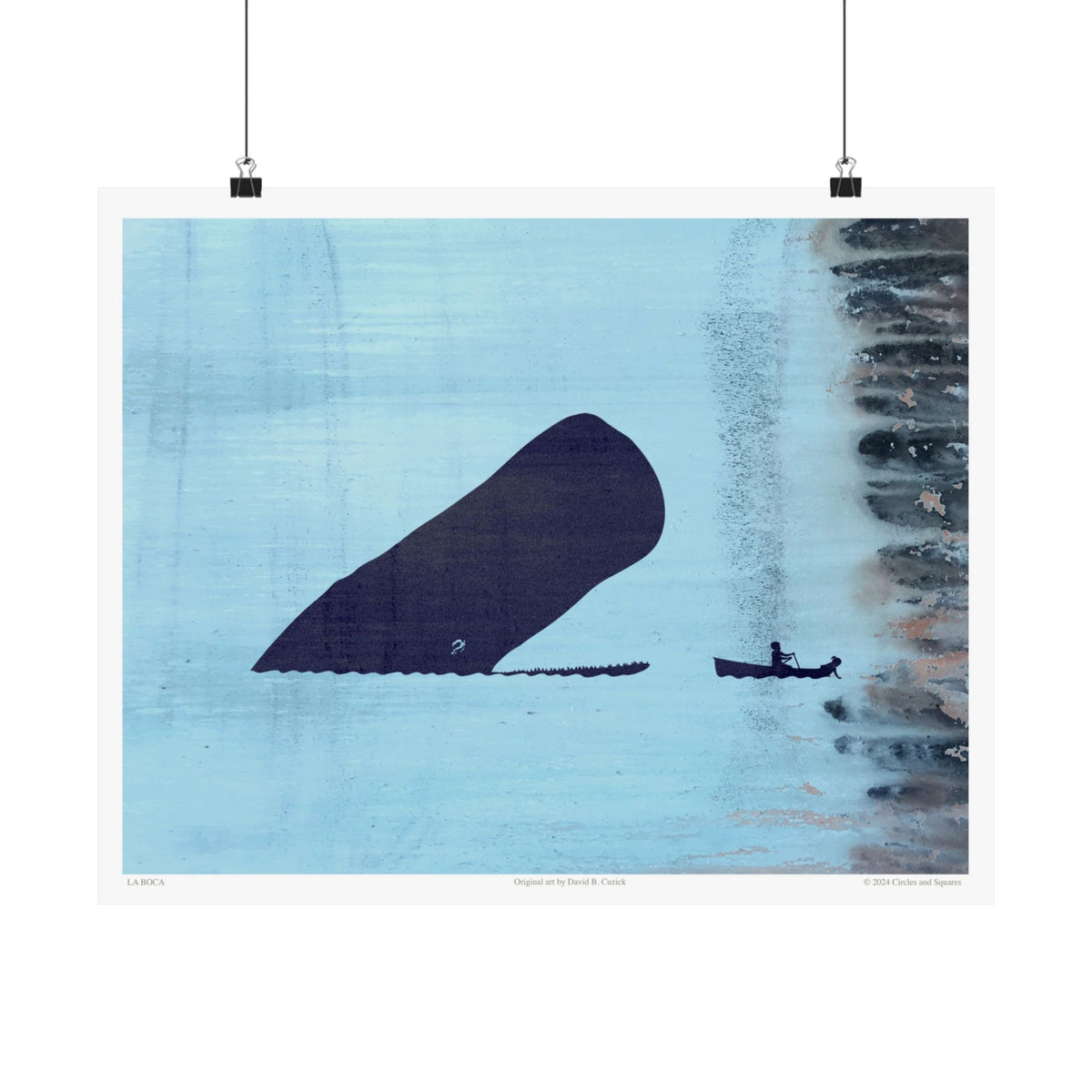 LA BOCA - poster - 3 sizes