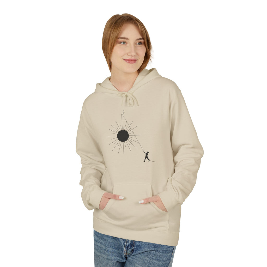 NEW DAY (boy) - Unisex Fleece Hoodie - FREE SHIPPING
