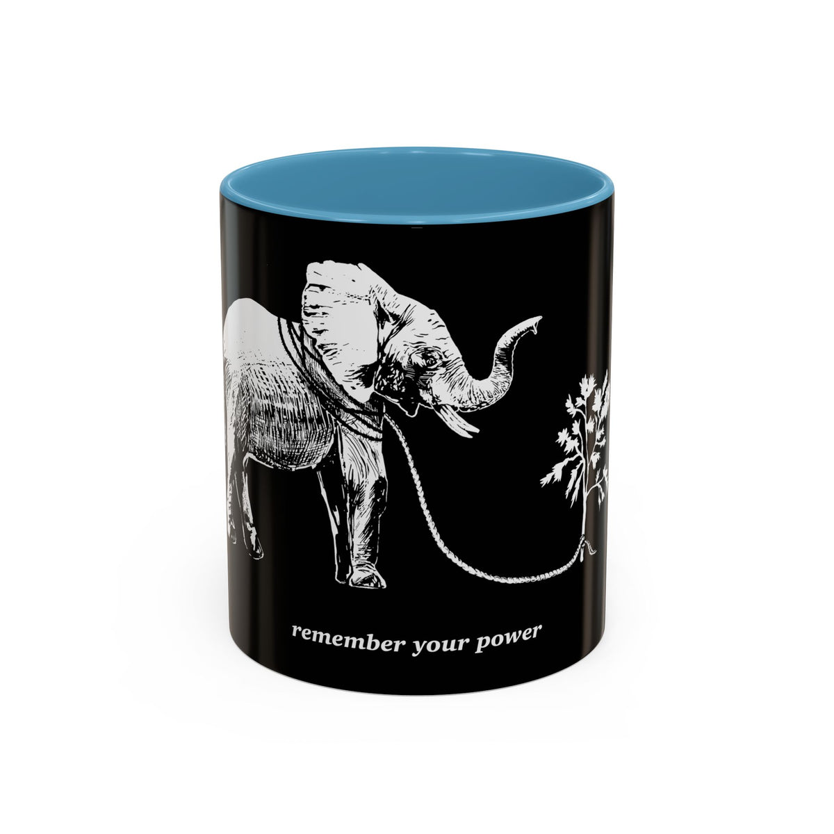 REMEMBER YOUR POWER - Accent Coffee Mug (11 oz)