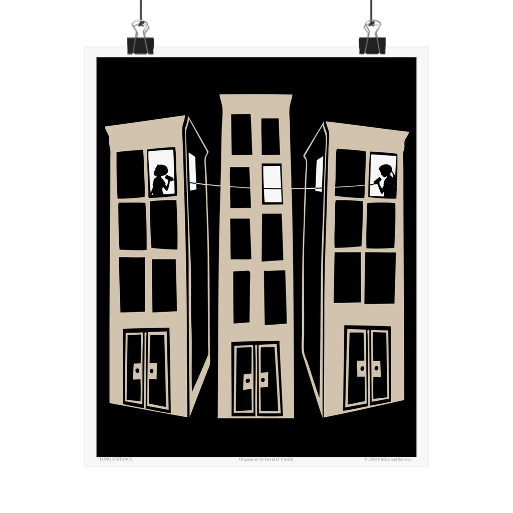 LONG DISTANCE - poster - 3 sizes