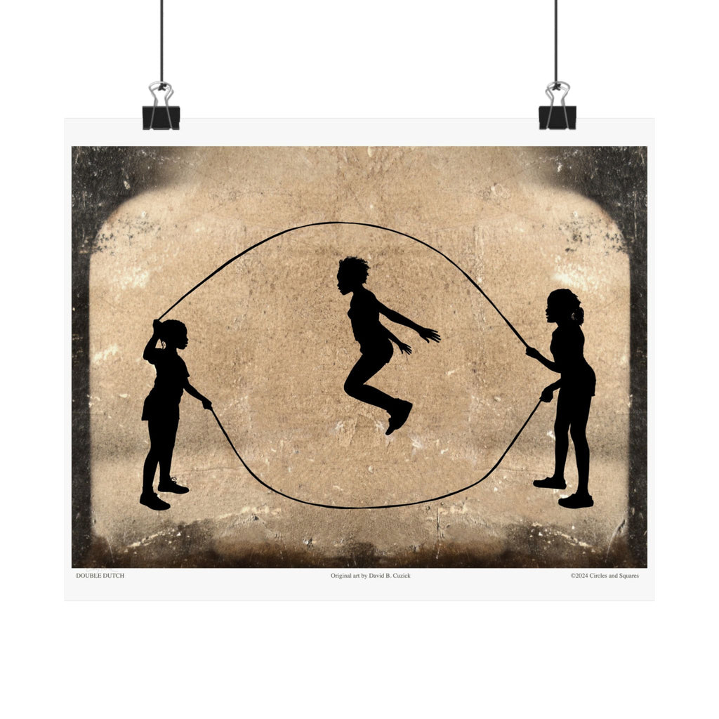 DOUBLE DUTCH - poster - 3 sizes