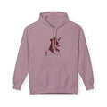 Girl With Fox Mask - Unisex Fleece Hoodie - FREE SHIPPING