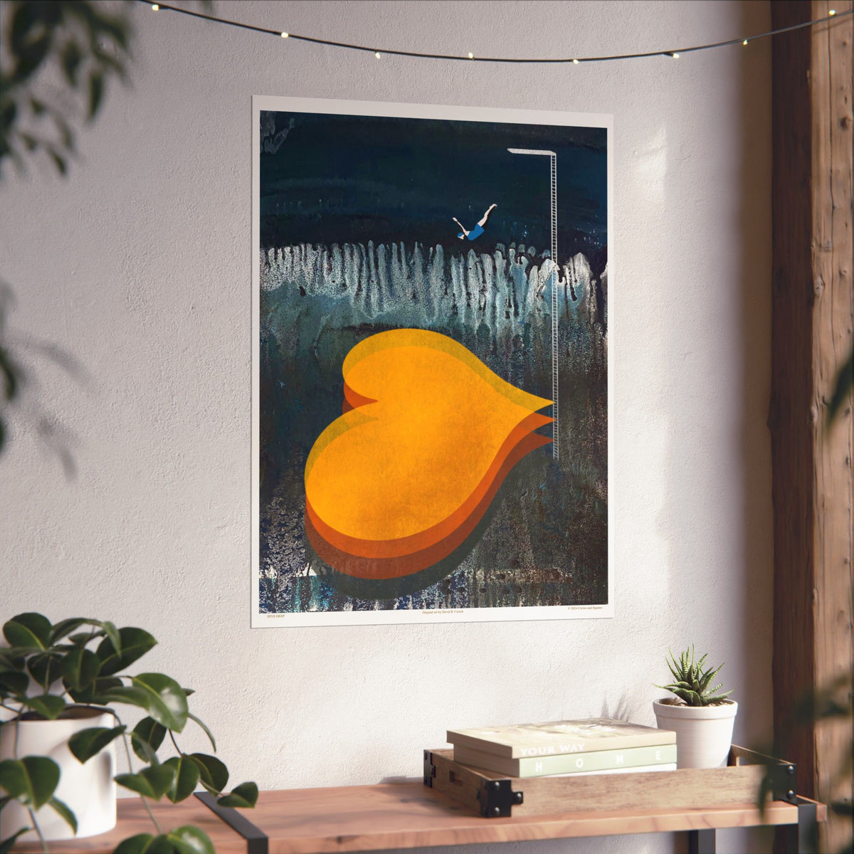 DIVE DEEP - poster - 3 sizes