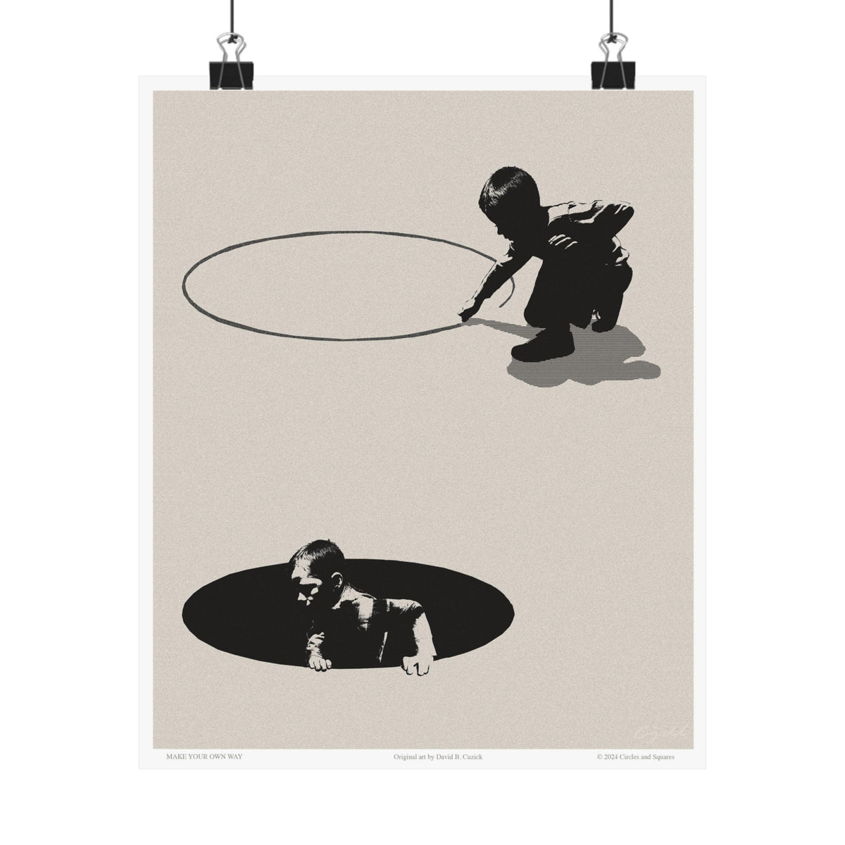 MAKE YOUR OWN WAY - poster - 3 sizes