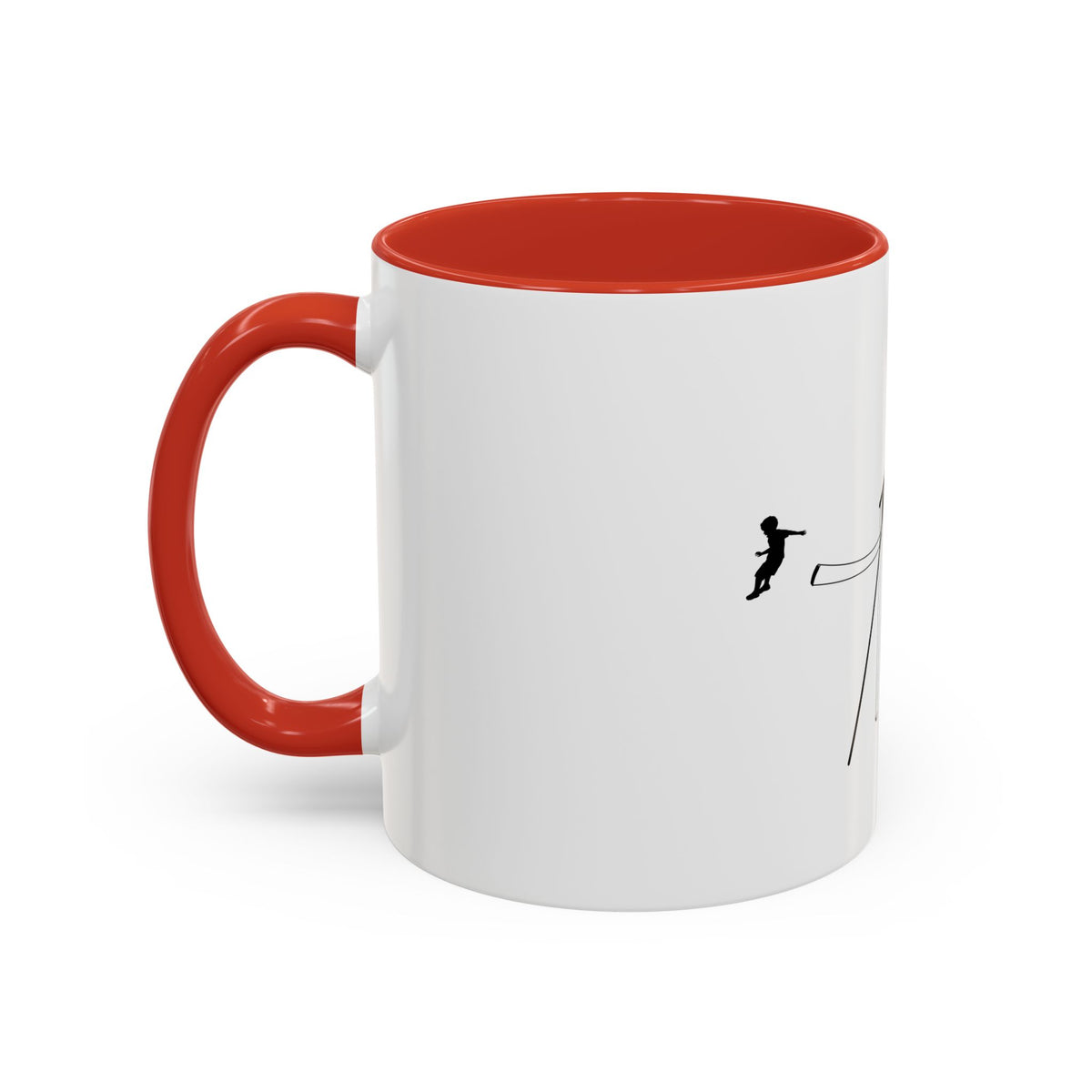 JUMP (boy) - Accent Coffee Mug (11oz)