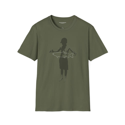 A FISH STORY - unisex tee for men and women
