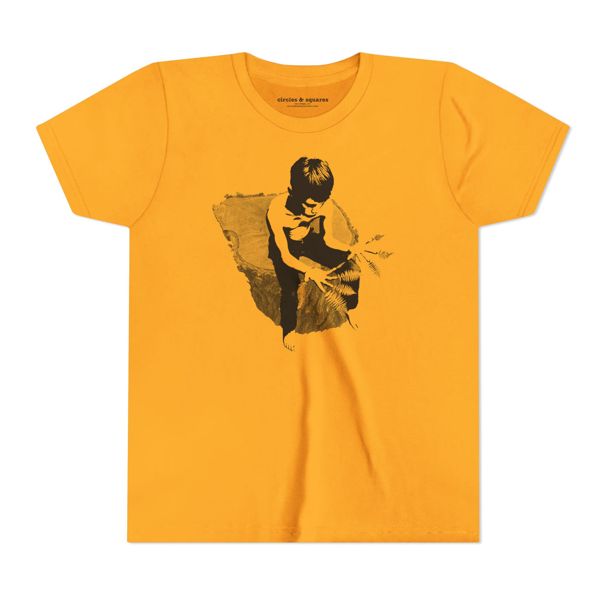CONTEMPLATING GROWTH - Kids unisex tee for boys and girls