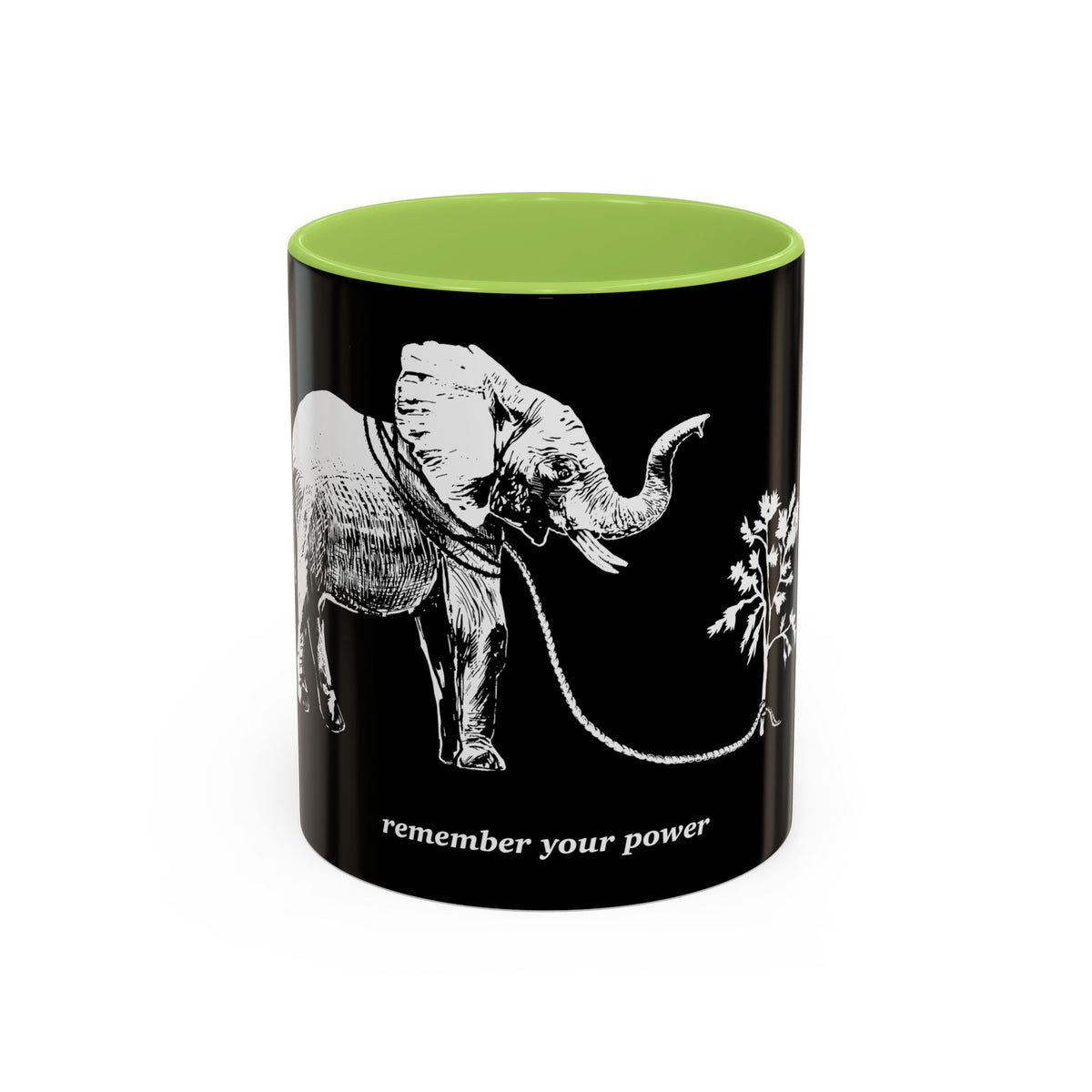 REMEMBER YOUR POWER - Accent Coffee Mug (11 oz)