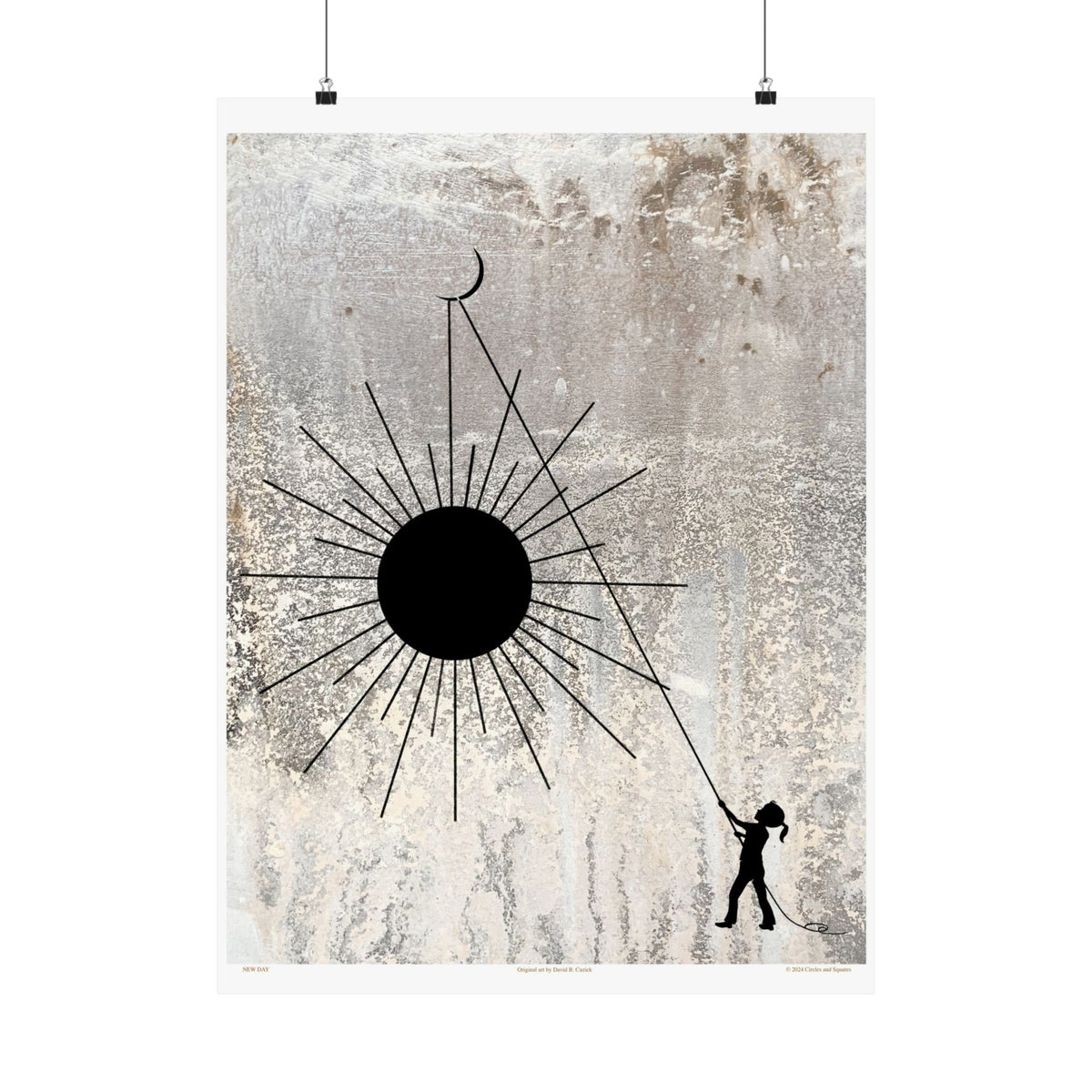 NEW DAY - girl - poster - 3 sizes