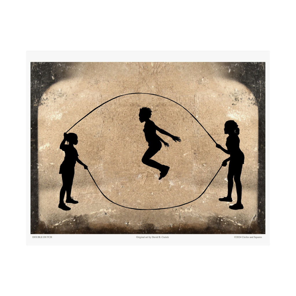 DOUBLE DUTCH - poster - 3 sizes