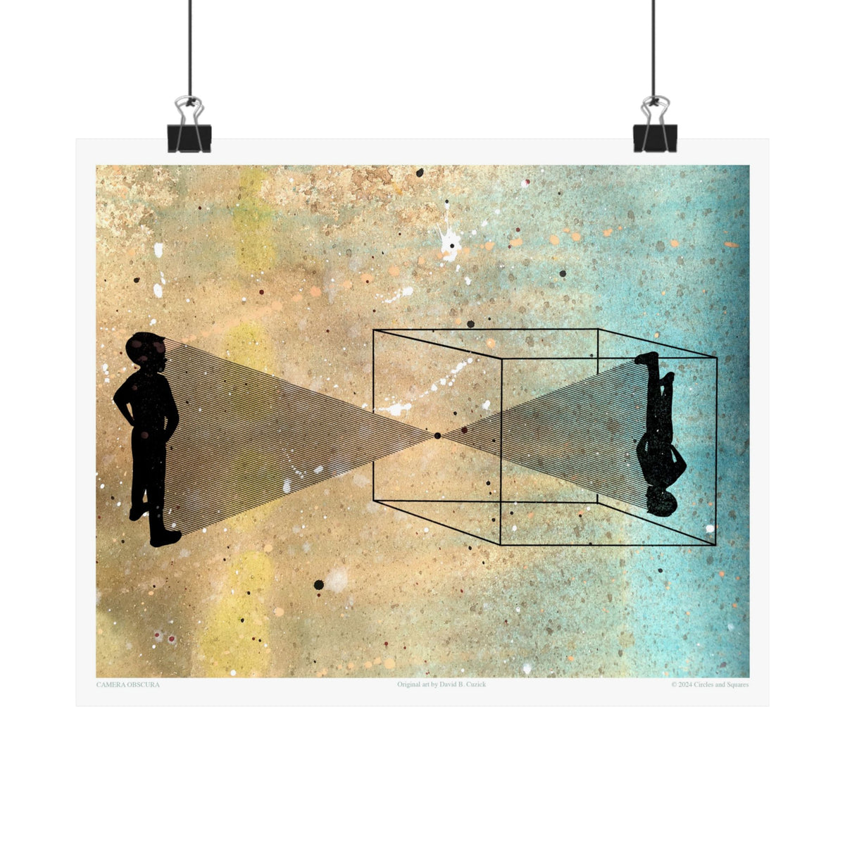 CAMERA OBSCURA - poster - 3 sizes