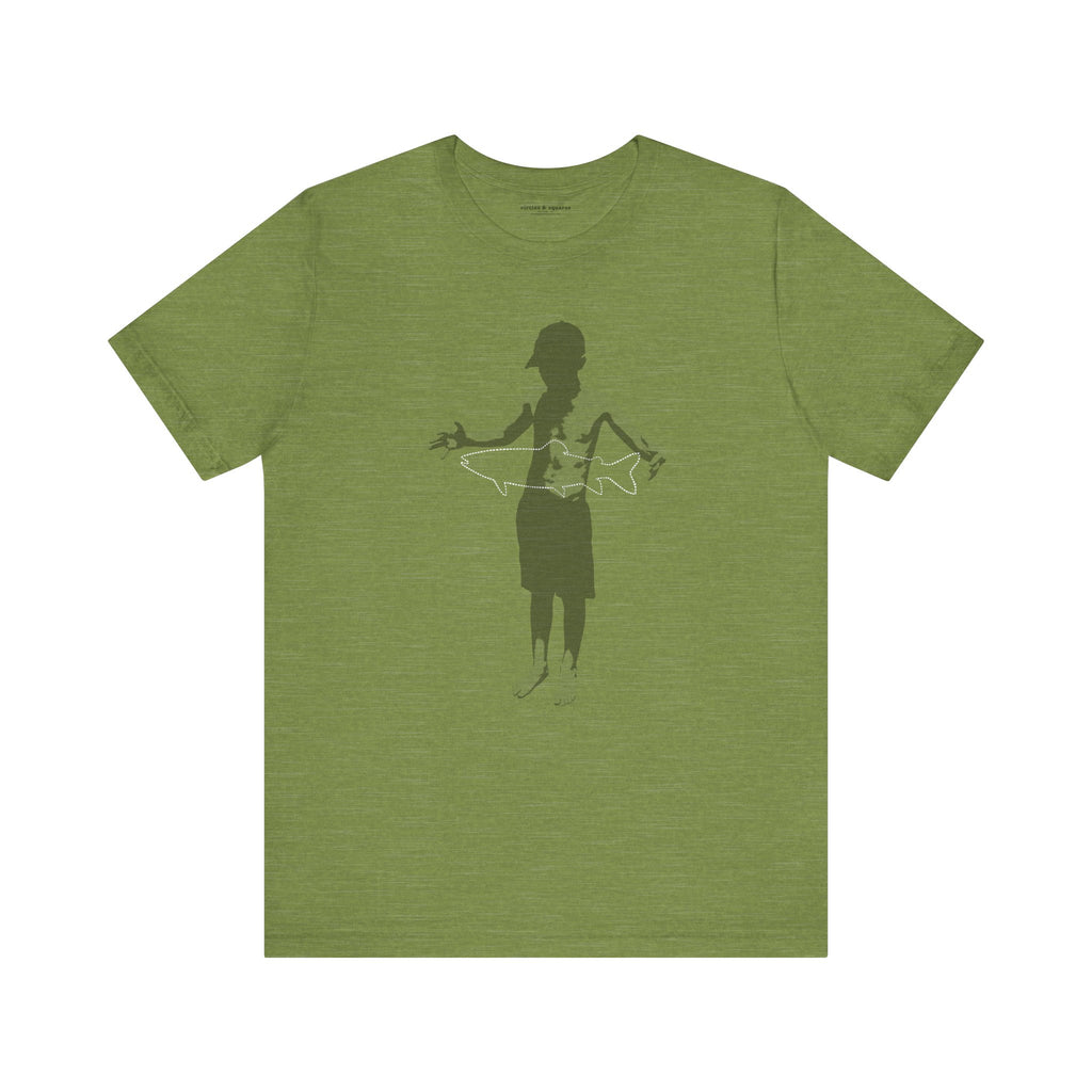 A FISH STORY - unisex tee for men and women