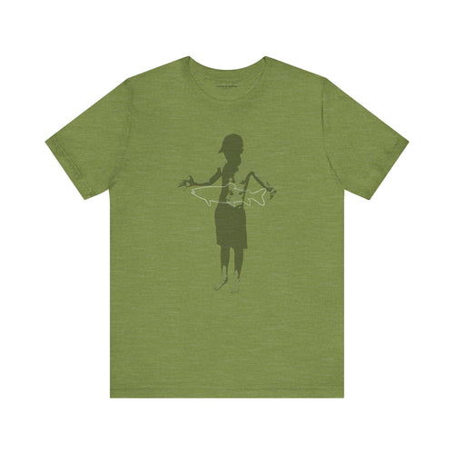 A FISH STORY - unisex tee for men and women