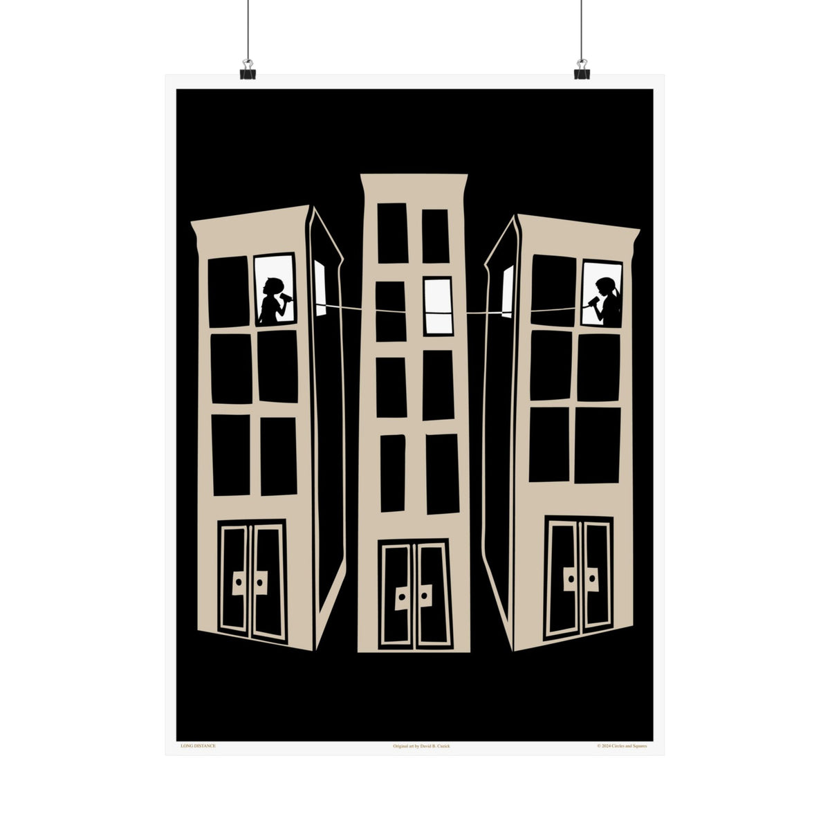 LONG DISTANCE - poster - 3 sizes
