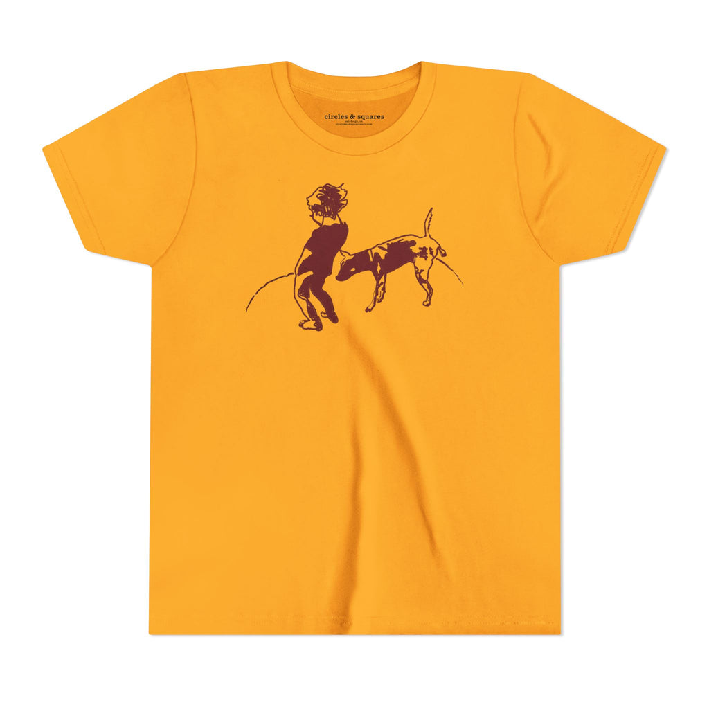 BEST BUDS - kids unisex tee - yellow gold