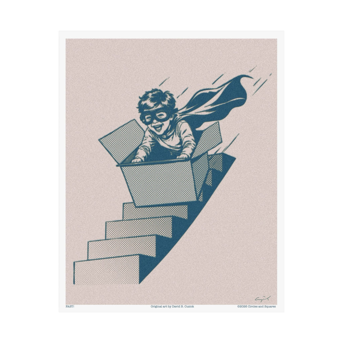 FAST! - poster - 3 sizes