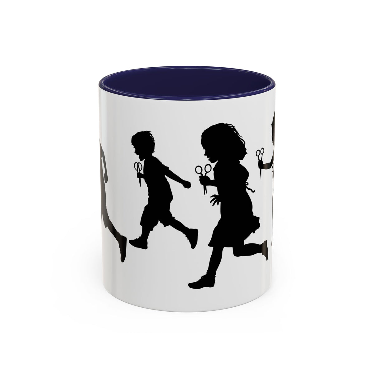 RUNNING WITH SCISSORS Accent Coffee Mug 11oz