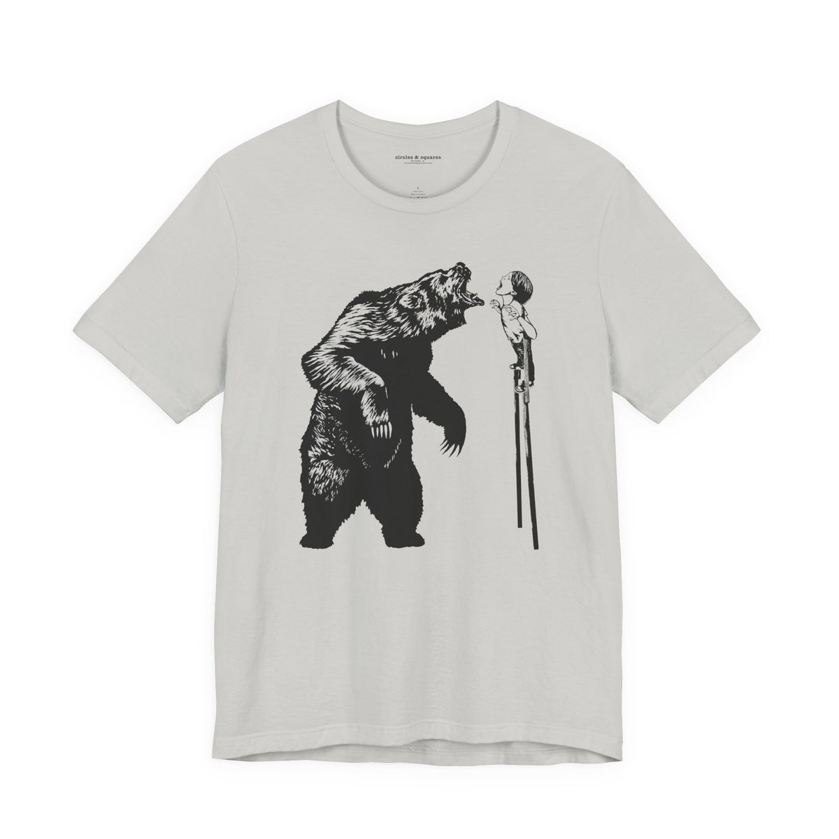 FIERCE ON STILTS - unisex tee for men and women
